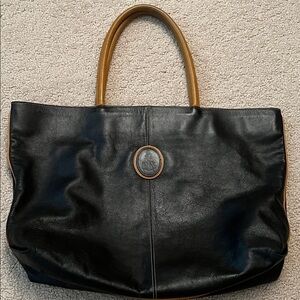 Vintage Mark Cross Leather Tote